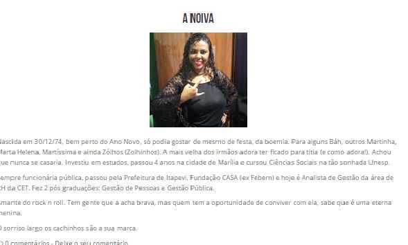 A noiva
