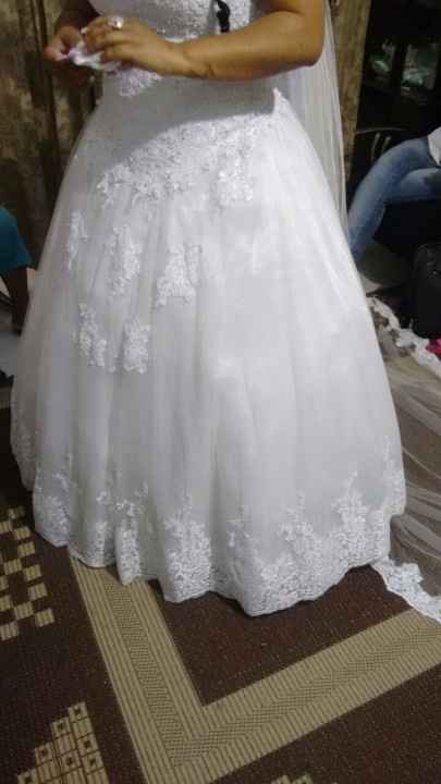 Minha última prova do vestido - agora completa! faltam 3 dias