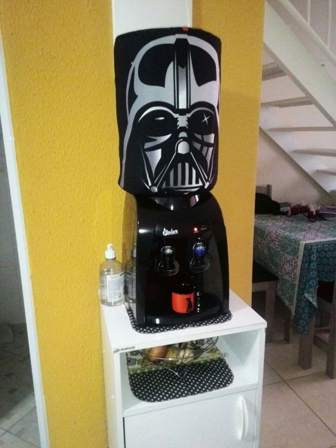 Capa de galão com tema Star Wars 
