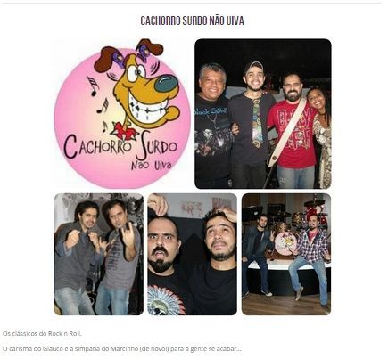 Eles tocarão os clássicos do rock n roll
