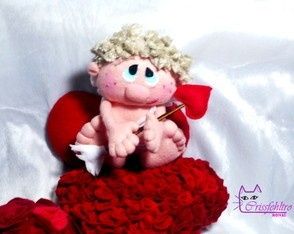 Cupido de feltro