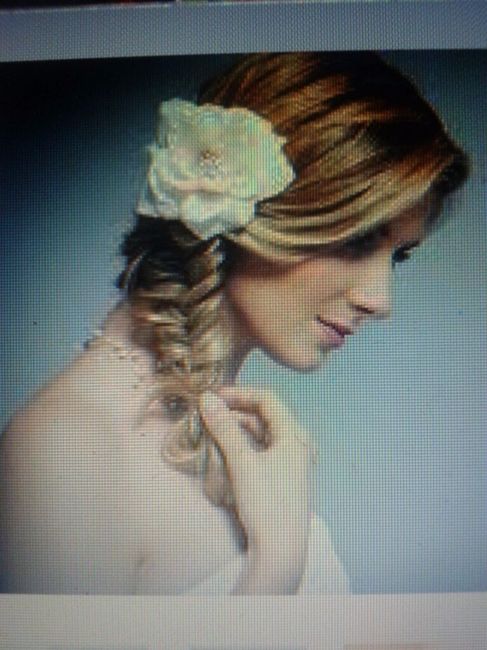 Vou usar a flor assim