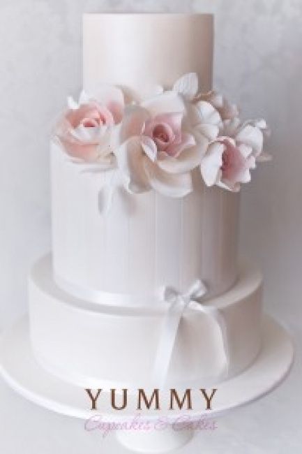 Bolo com flores - 3