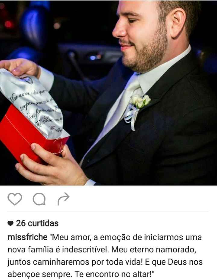 Declaração ao noivo - 1