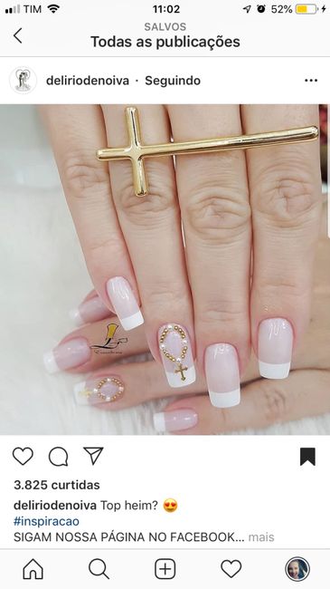 Unhas da noivinha - 1
