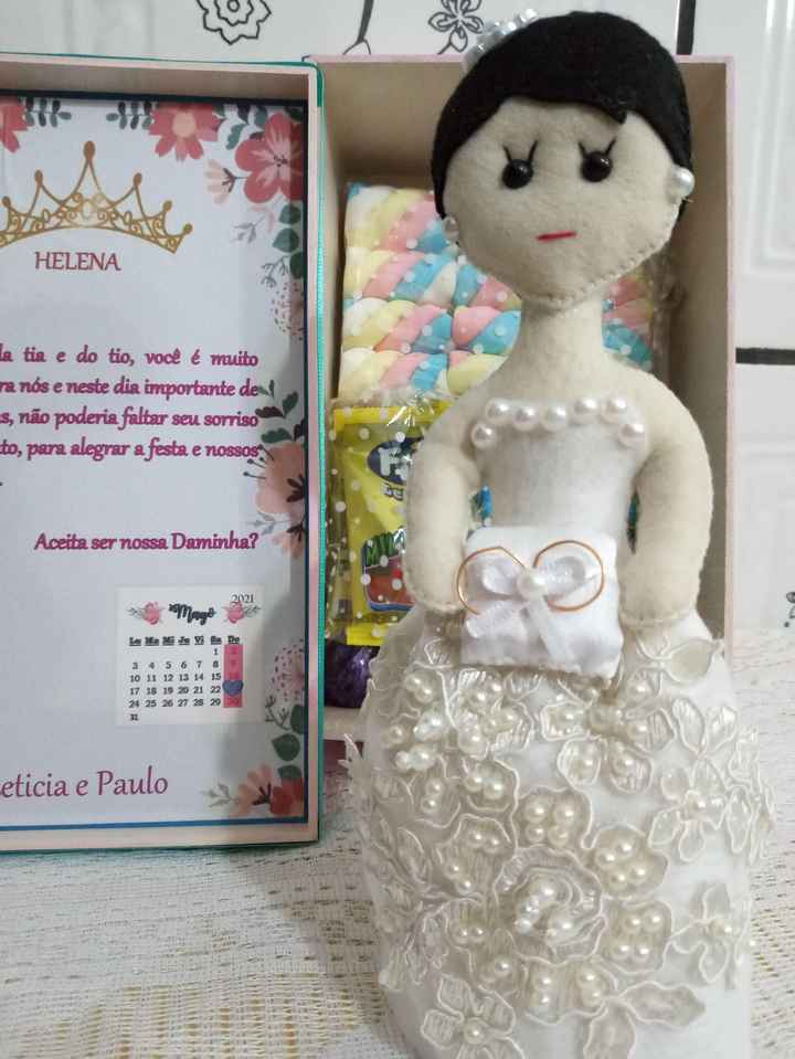 Convite Daminhas/ Florista - 3