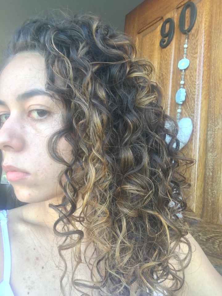 Antes (noiva cacheada) #15dias - 1