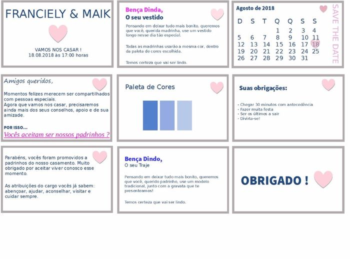 Manual dos padrinhos