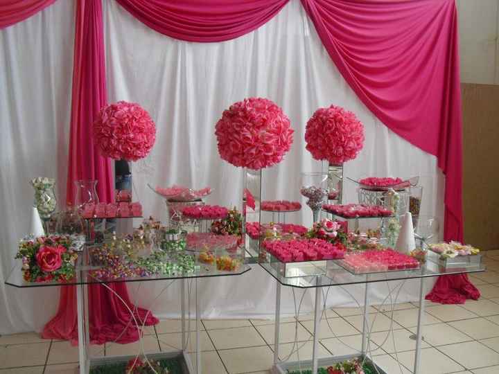 Decoração totalmente ROSA 