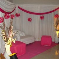 Decoração totalmente ROSA 