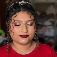 Teste de make e penteado - 13/01/22 - 3