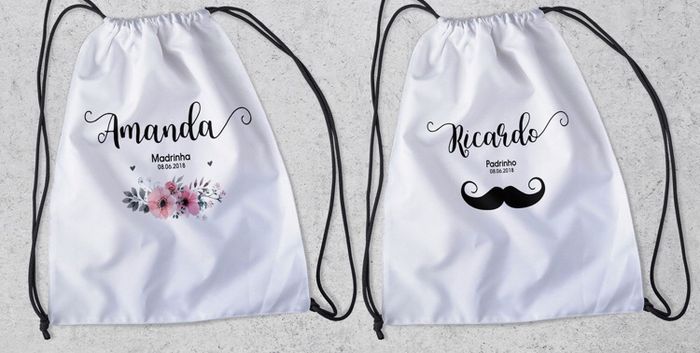 Caixa ou sacola para o convite dos padrinhos ? 2