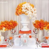 Laranja com Branco