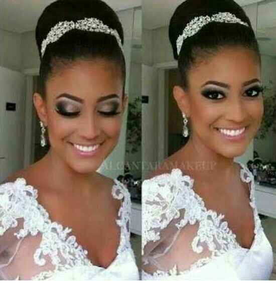 InspiraÇÃo - make noivas negras - ensaio ou casamento civil - 1