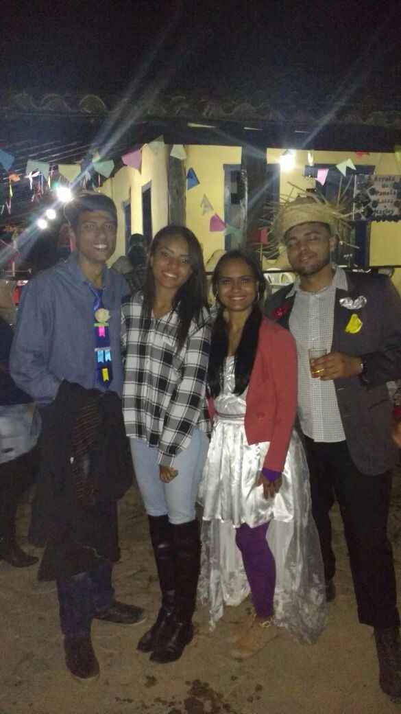 Padrinho e madrinha! 
