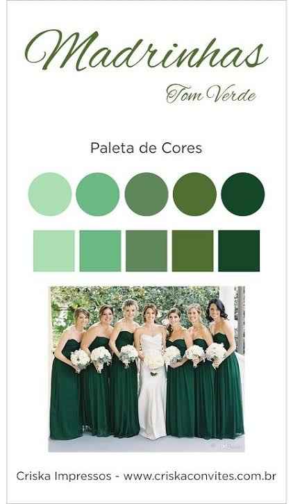Cor vestido das madrinhas - 1