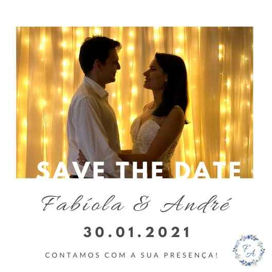 Meu casamento foi adiado(covid19), os convites já foram entregues. Com a data anterior ,o que fazer?