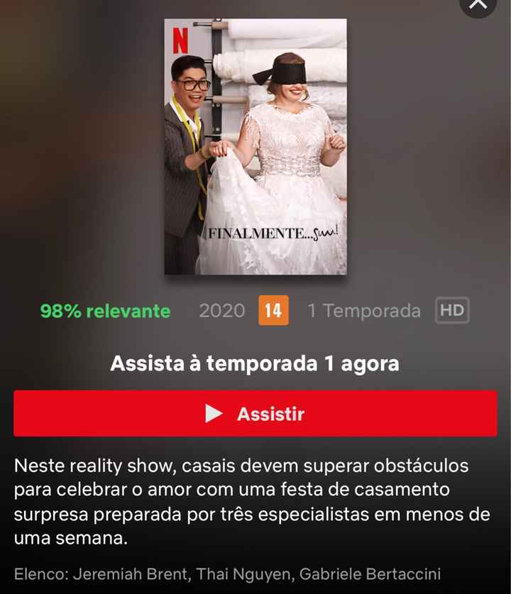 Finalmente Sim! (netflix) #indicação #realityshow #vemver - 1