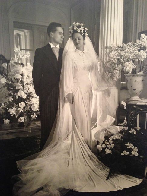 Vestidos de noiva de décadas passadas (1900 a 1990): Década 30 - 1940 1