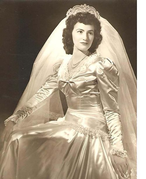 Vestidos de noiva de décadas passadas (1900 a 1990): Década 30 - 1940 5