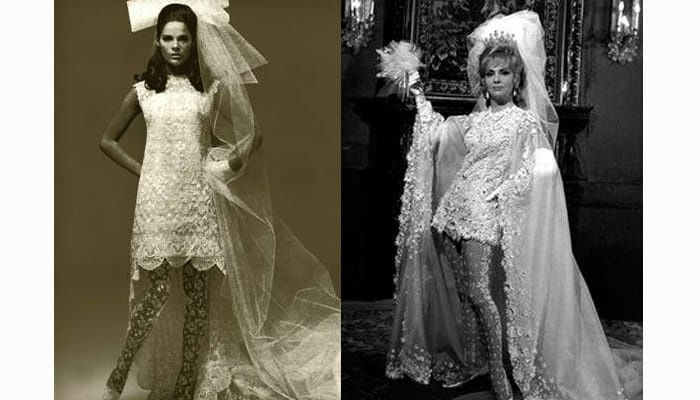 Vestidos de noiva de décadas passadas (1900 a 1990): Década 60 - 1960 4