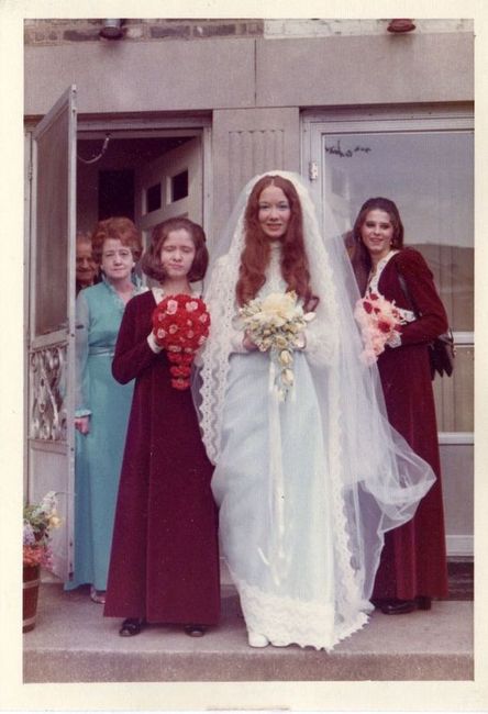 Vestidos de noiva de décadas passadas (1900 a 1990): Década 70 - 1970 4