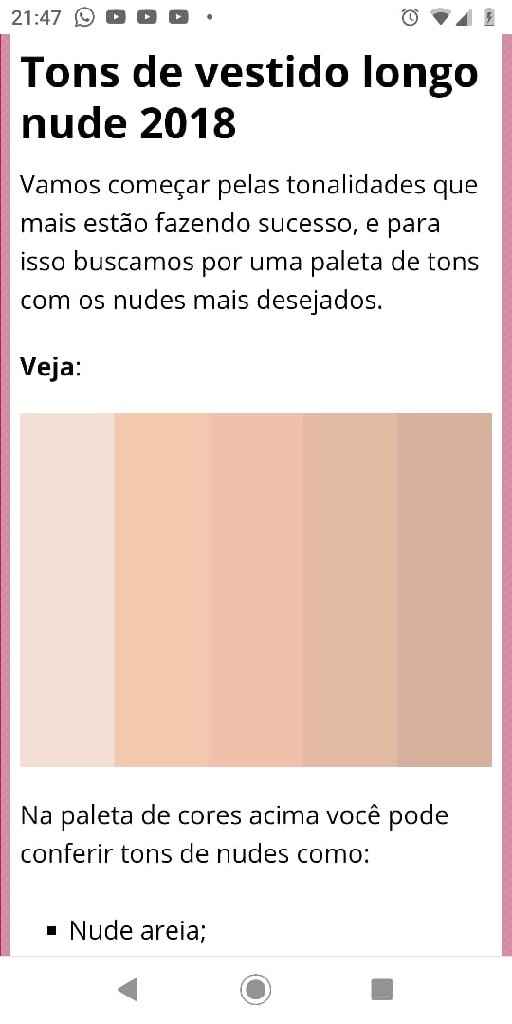 Cor dos trajes padrinhos e pais dos noivos - 1