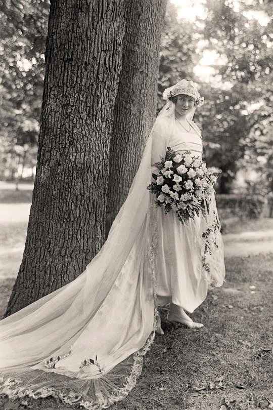 Vestidos de noiva de décadas passadas (1900 a 1990): 1910 - 3