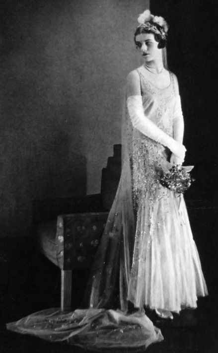 Vestidos de noiva de décadas passadas (1900 a 1990): Década 20 - 1920 - 3