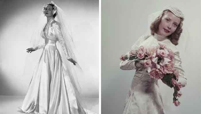 Vestidos de noiva de décadas passadas (1900 a 1990): Década 30 - 1930 - 1