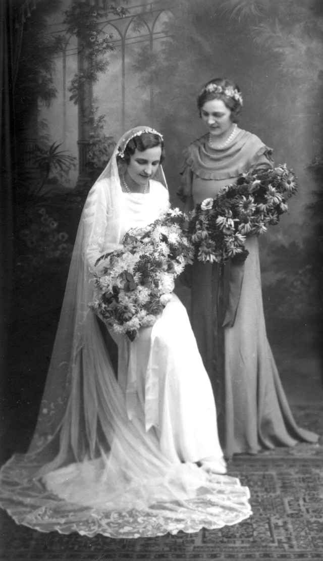 Vestidos de noiva de décadas passadas (1900 a 1990): Década 30 - 1930 - 2