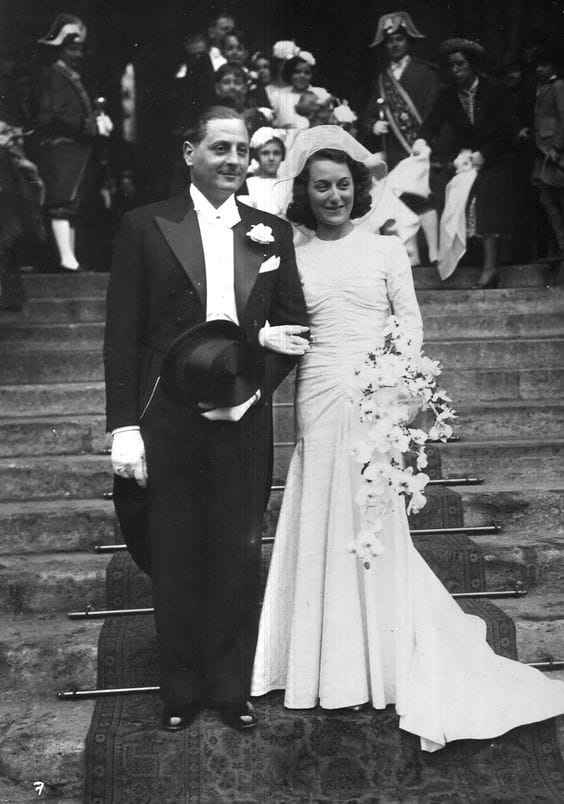Vestidos de noiva de décadas passadas (1900 a 1990): Década 30 - 1930 - 4