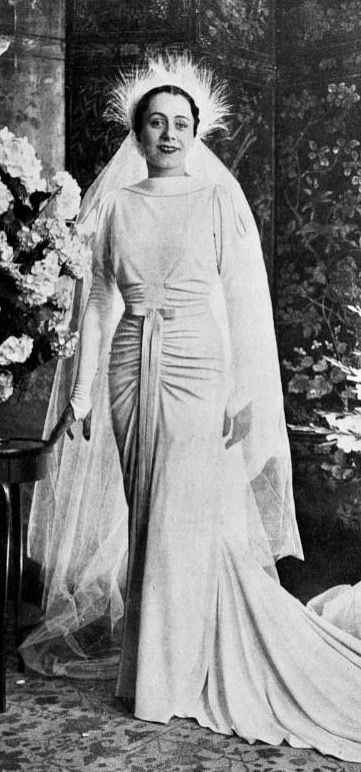 Vestidos de noiva de décadas passadas (1900 a 1990): Década 30 - 1930 - 5