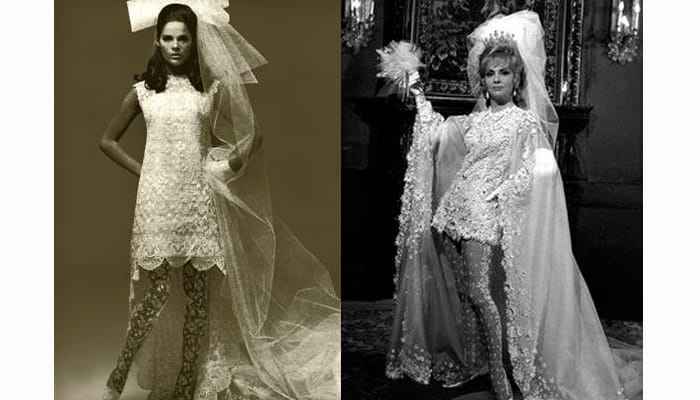 Vestidos de noiva de décadas passadas (1900 a 1990): Década 60 - 1960 - 4