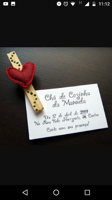  Convite para o chá de cozinha, o que acham? - 3
