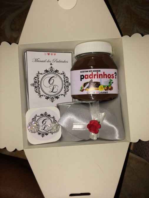 Convite padrinhos.