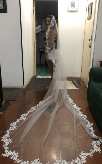 Meu véu (aliexpress) 6