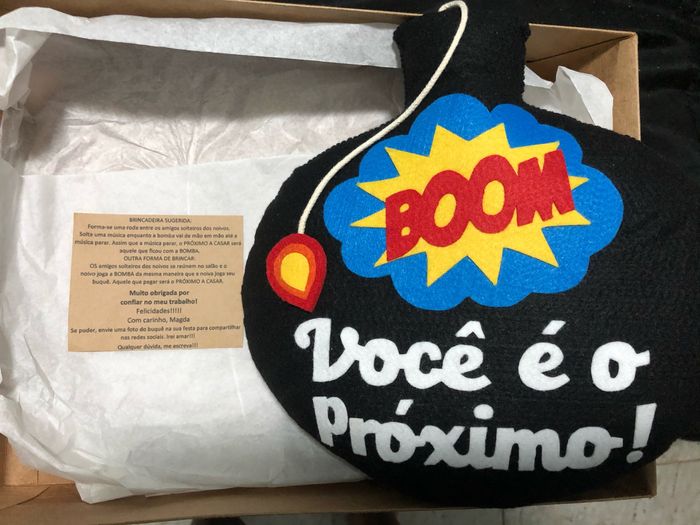 Buquê de corações/ buquê bomba - 2