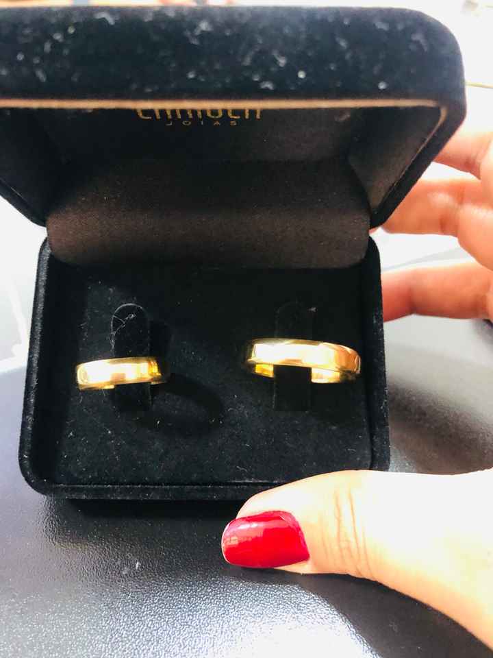 Alianças 💍♥️ - 2