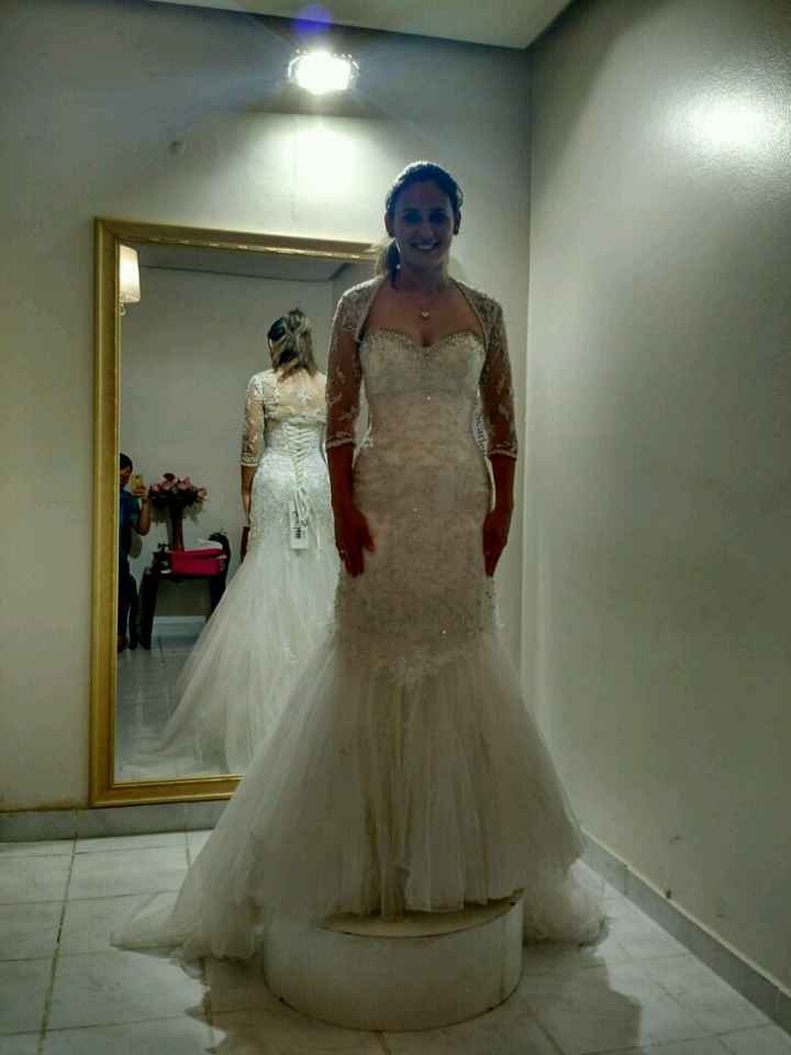 Primeira prova do vestido - 2