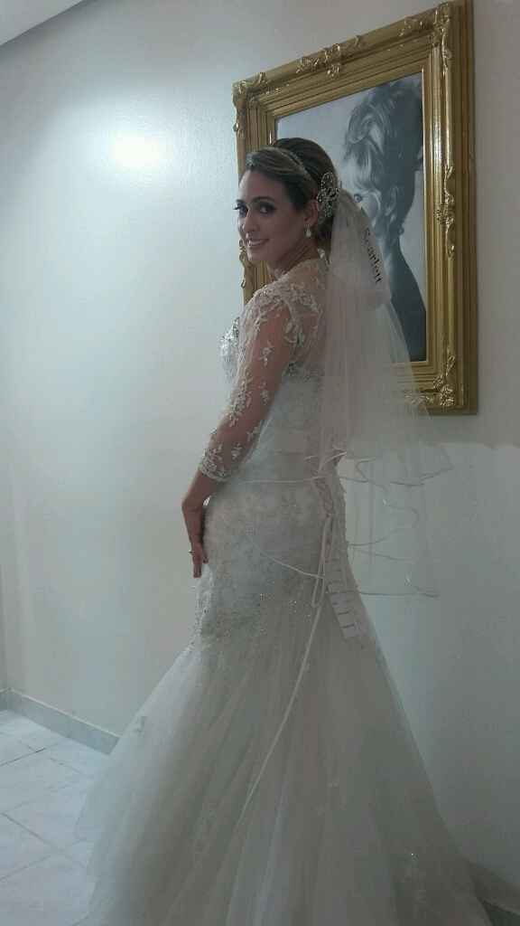 Última prova do vestido e o teste de make e penteado - 2