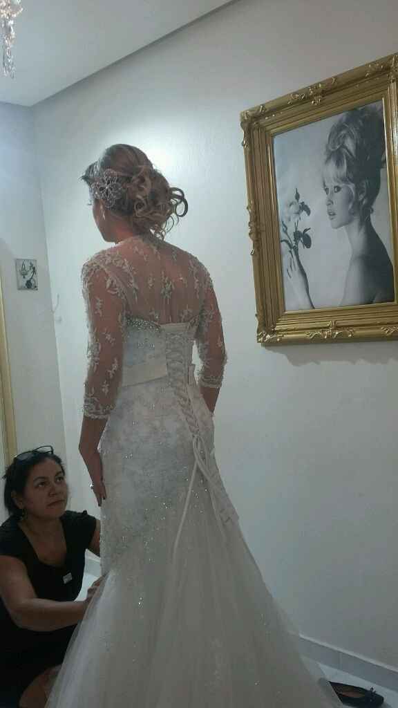 Última prova do vestido e o teste de make e penteado - 3