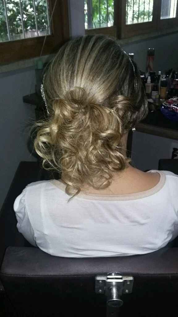 Última prova do vestido e o teste de make e penteado - 7