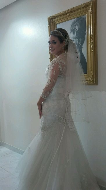 Última prova do vestido e o teste de make e penteado - 2