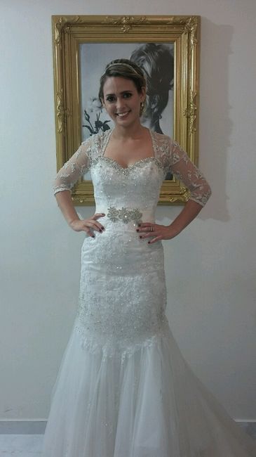 Última prova do vestido e o teste de make e penteado - 4