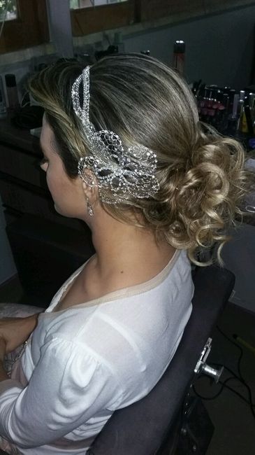 Última prova do vestido e o teste de make e penteado - 6