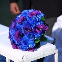 Azul e roxo/lilás