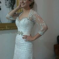 Última prova do vestido e o teste de make e penteado - 1
