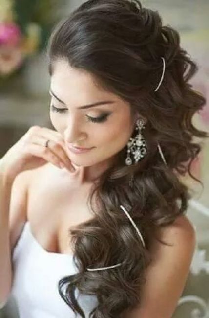 Inspirações penteado semi preso - 2