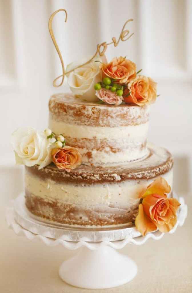 7 ideias lindas de Naked Cake para nosso Grande Dia - 3
